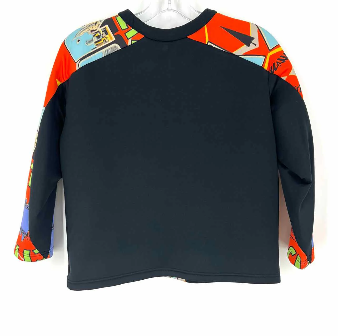 Alice McCall Size 2 Black/Multi Print Paneled Tops Top-Long Sleeve - Image 2