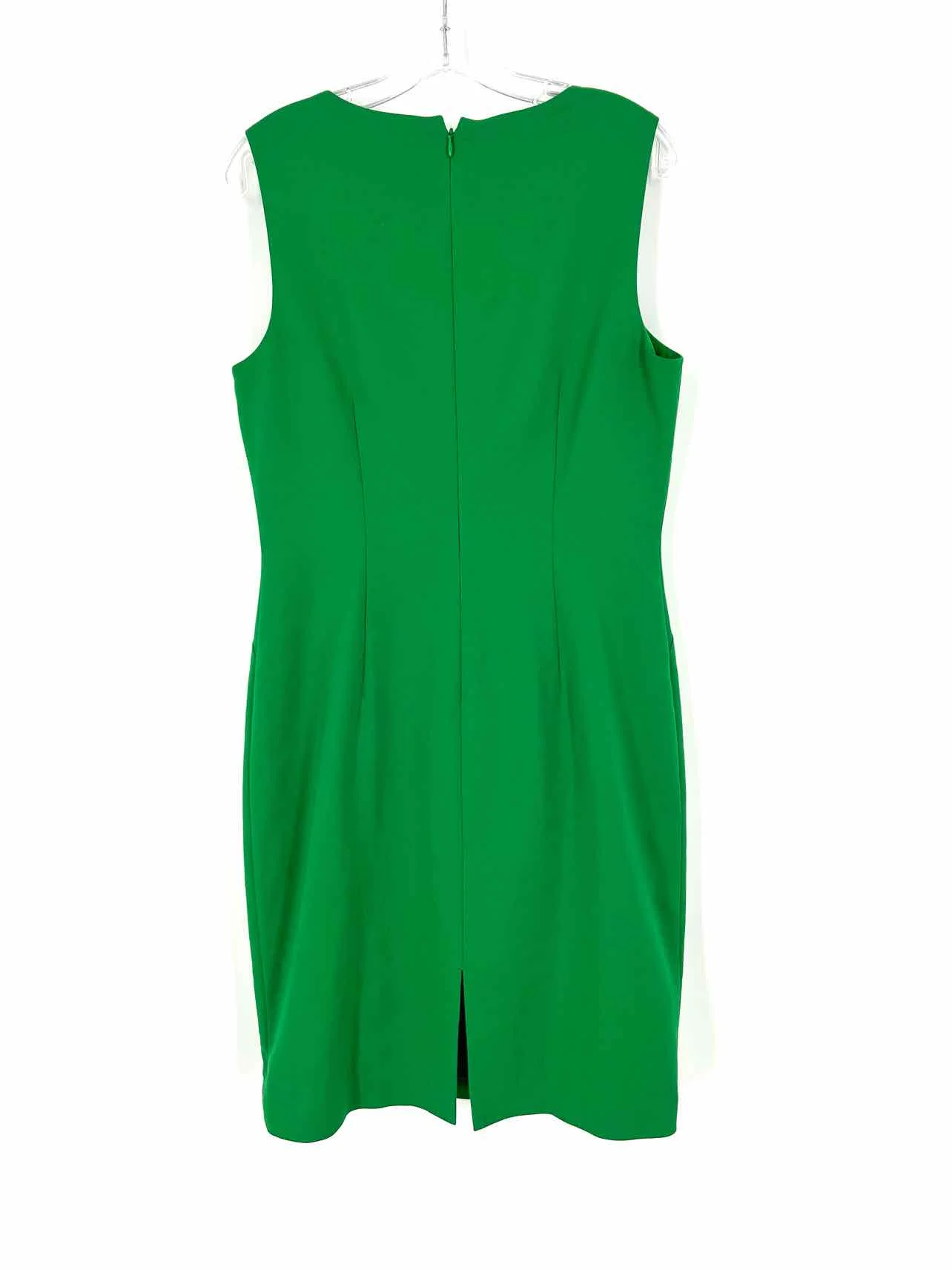 Antonio Melani Size 10 Green Solid Darted NEW Dresses Dress - Image 2