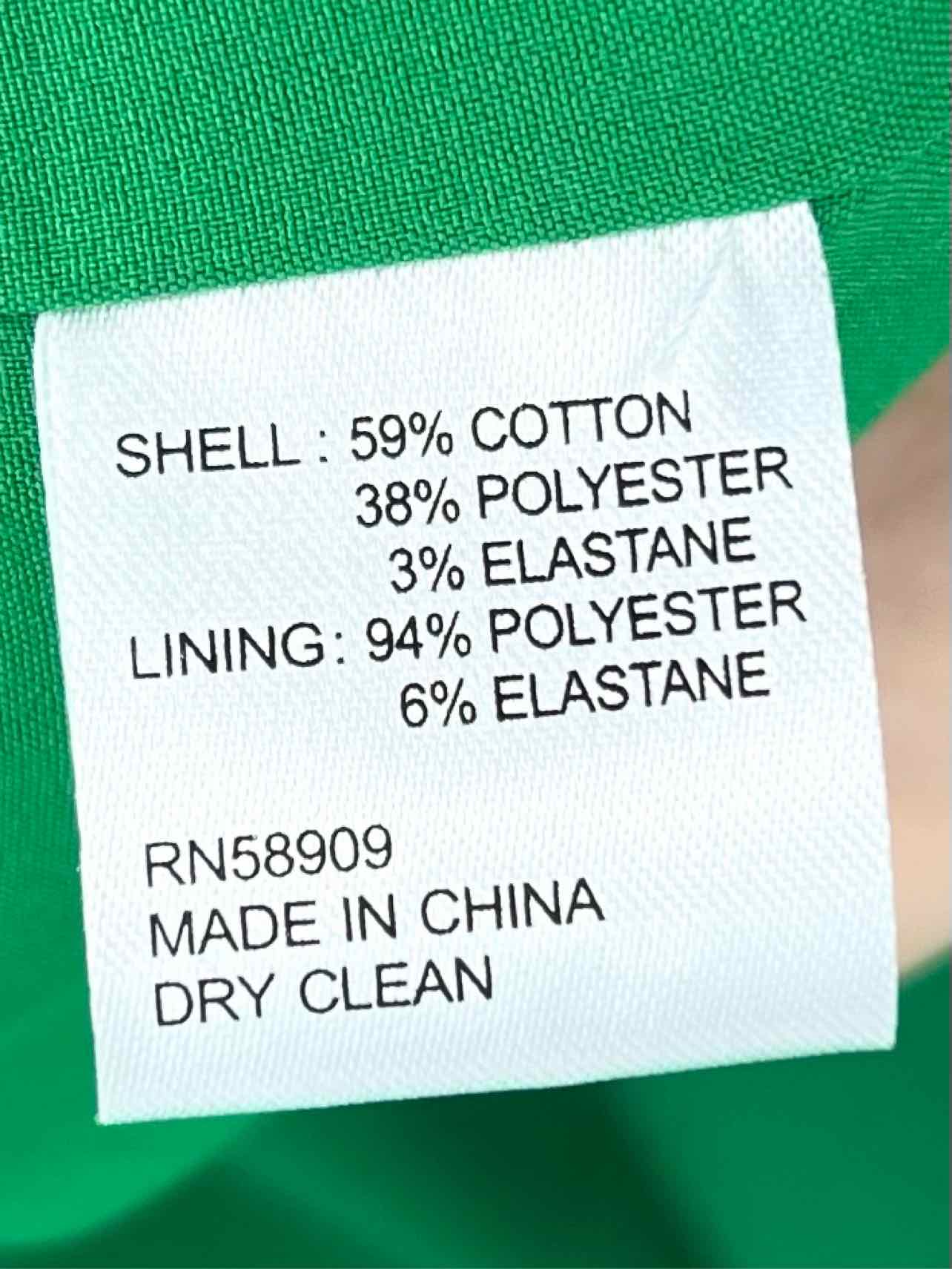 Antonio Melani Size 10 Green Solid Darted NEW Dresses Dress - Image 4