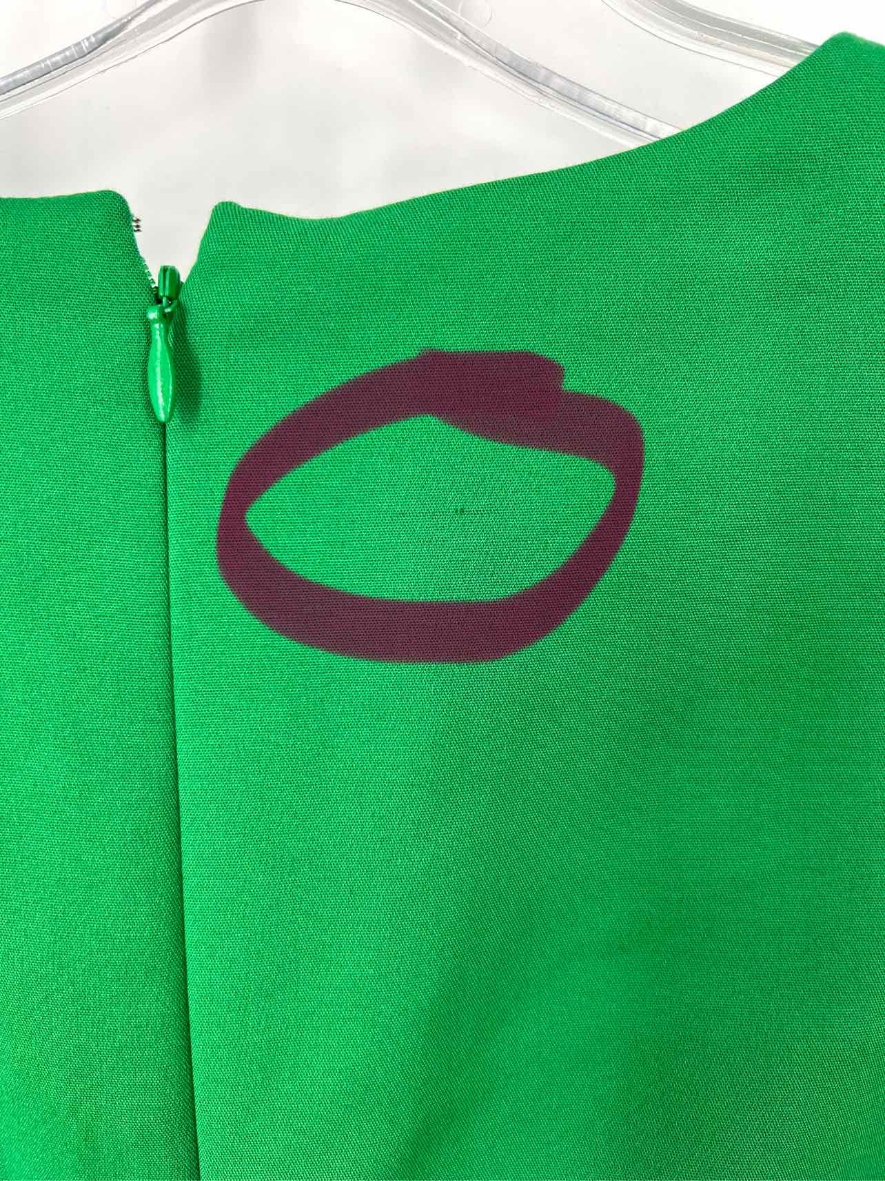 Antonio Melani Size 10 Green Solid Darted NEW Dresses Dress - Image 6