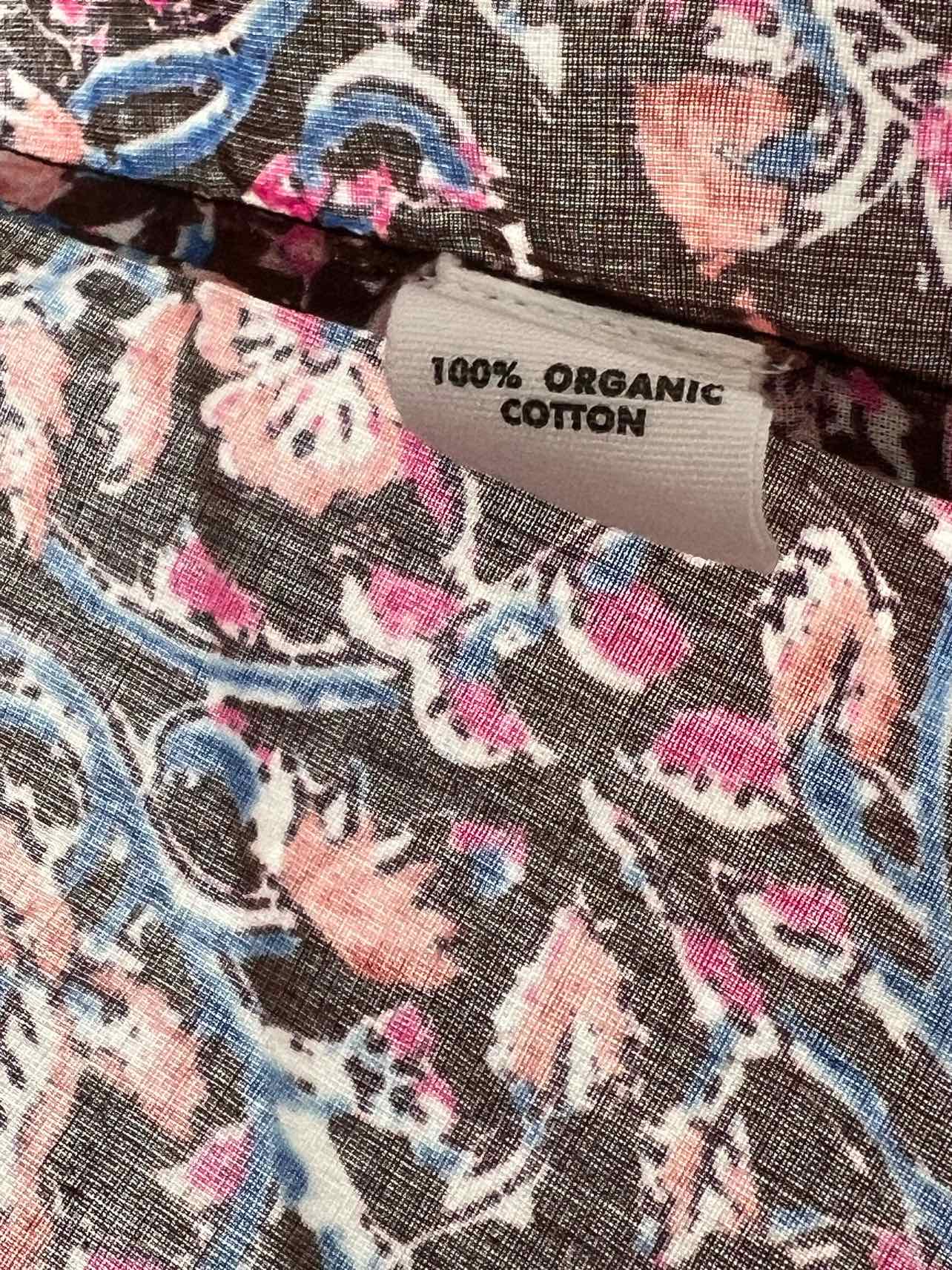 Apiece Apart Size M Brown/Pink Floral NEW Designer Blouse - Image 4