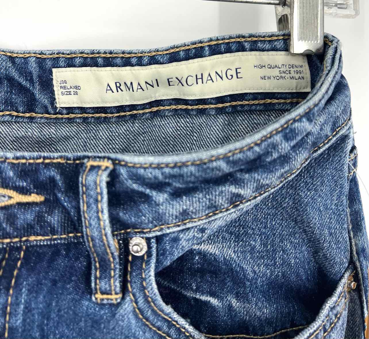 Armani Exchange Size 28=5/6 Denim Premium Denim Jeans - Image 3