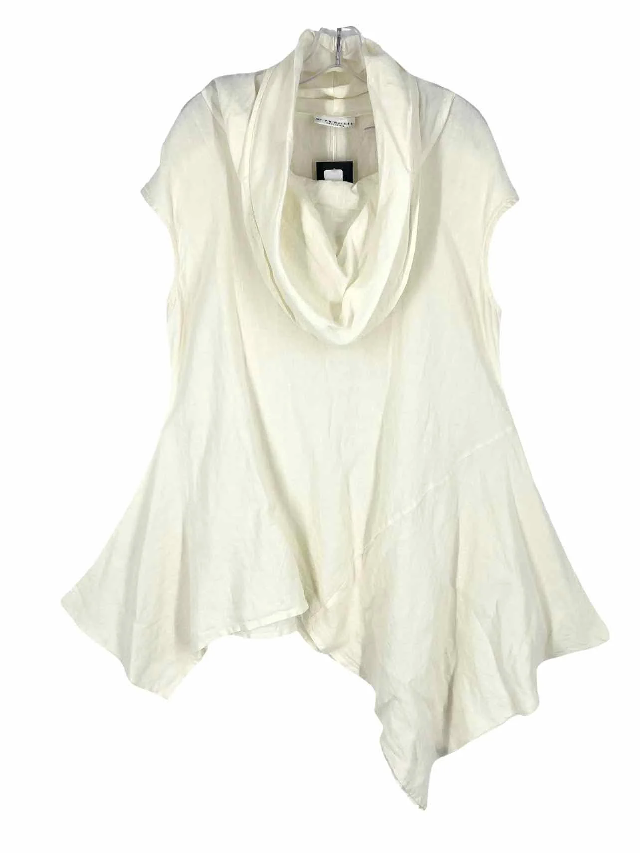 Bryn Walker Size M Ivory Cowlneck Asymmetrical NEW Designer Dress