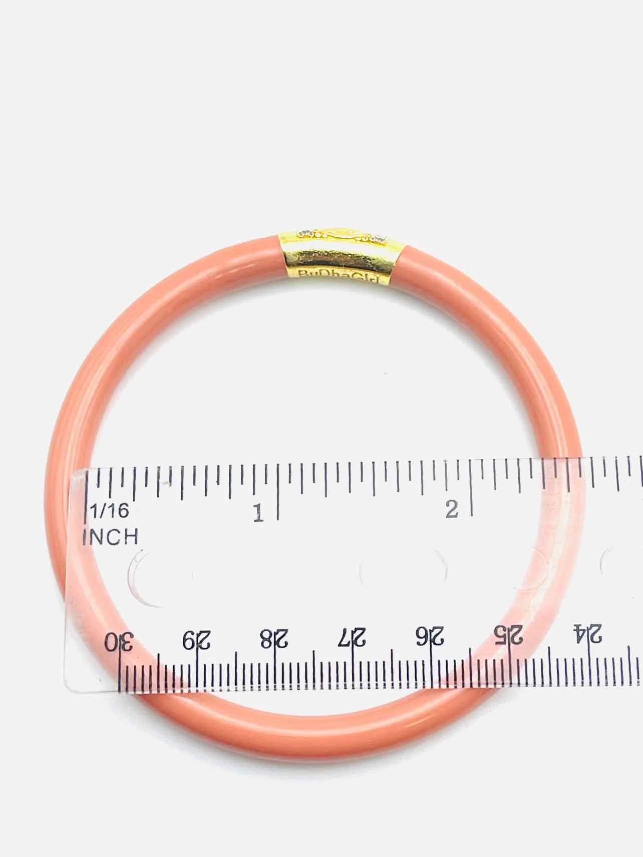 BuDhaGirl Size M Coral Bangle Jelly Tube Jewelry Bracelet - Image 6
