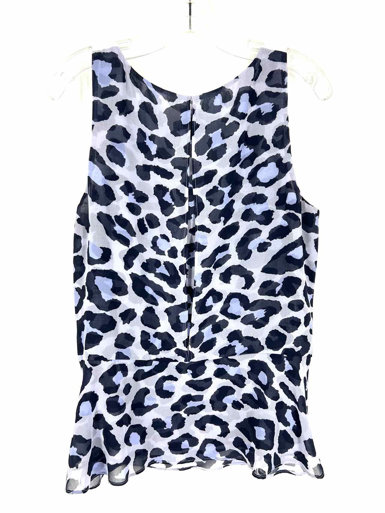 Cabi Size M Gry/Bl/Nvy Animal Print Tops Top-Sleeveless - Image 2