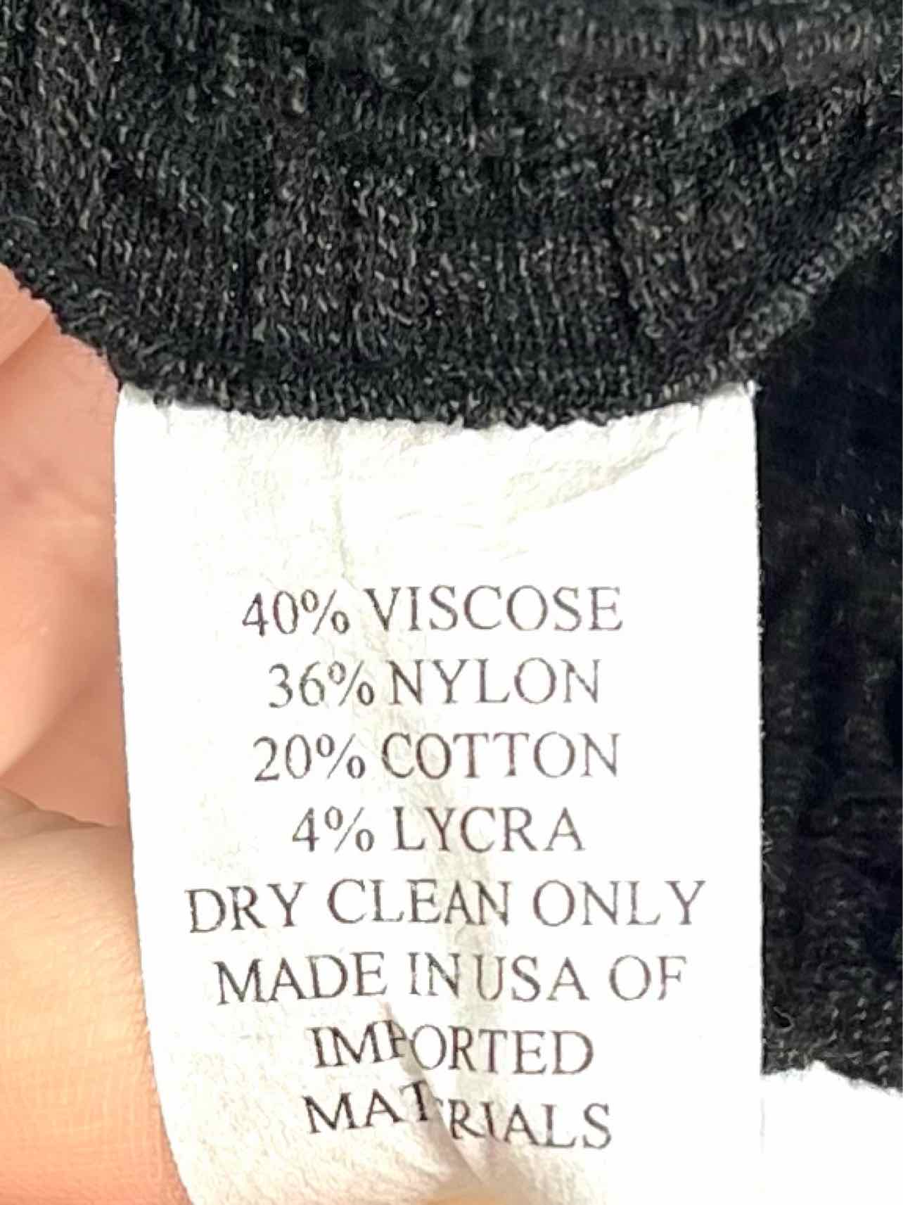 Caroline Rose Size XL Black Woven Designer Jacket - Image 4
