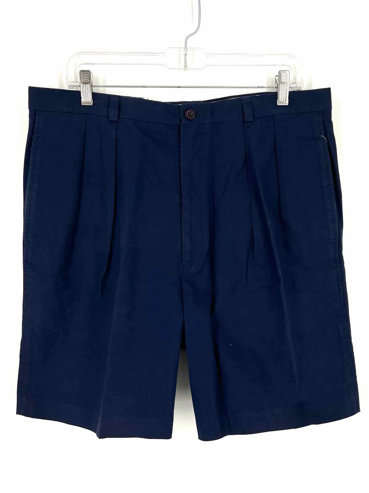 Christian Dior Size 36 Navy Solid Cotton Men's Shorts- Men's