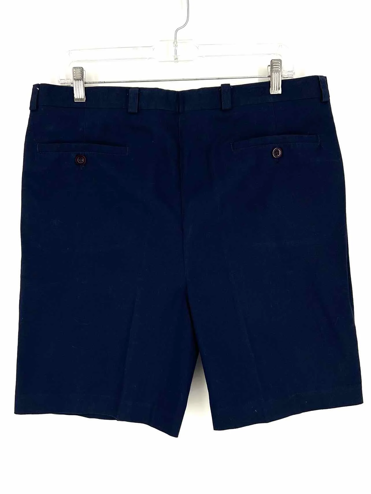 Christian Dior Size 36 Navy Solid Cotton Men's Shorts- Men's - Image 2
