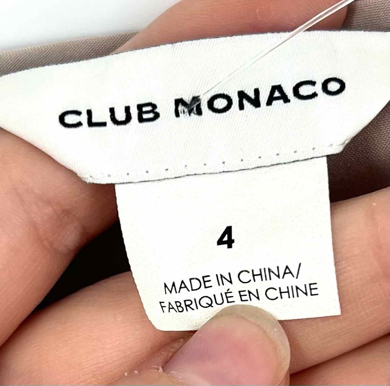 Club Monaco Size 4 Beige Midi Tiered Designer Dress Maxi - Image 7