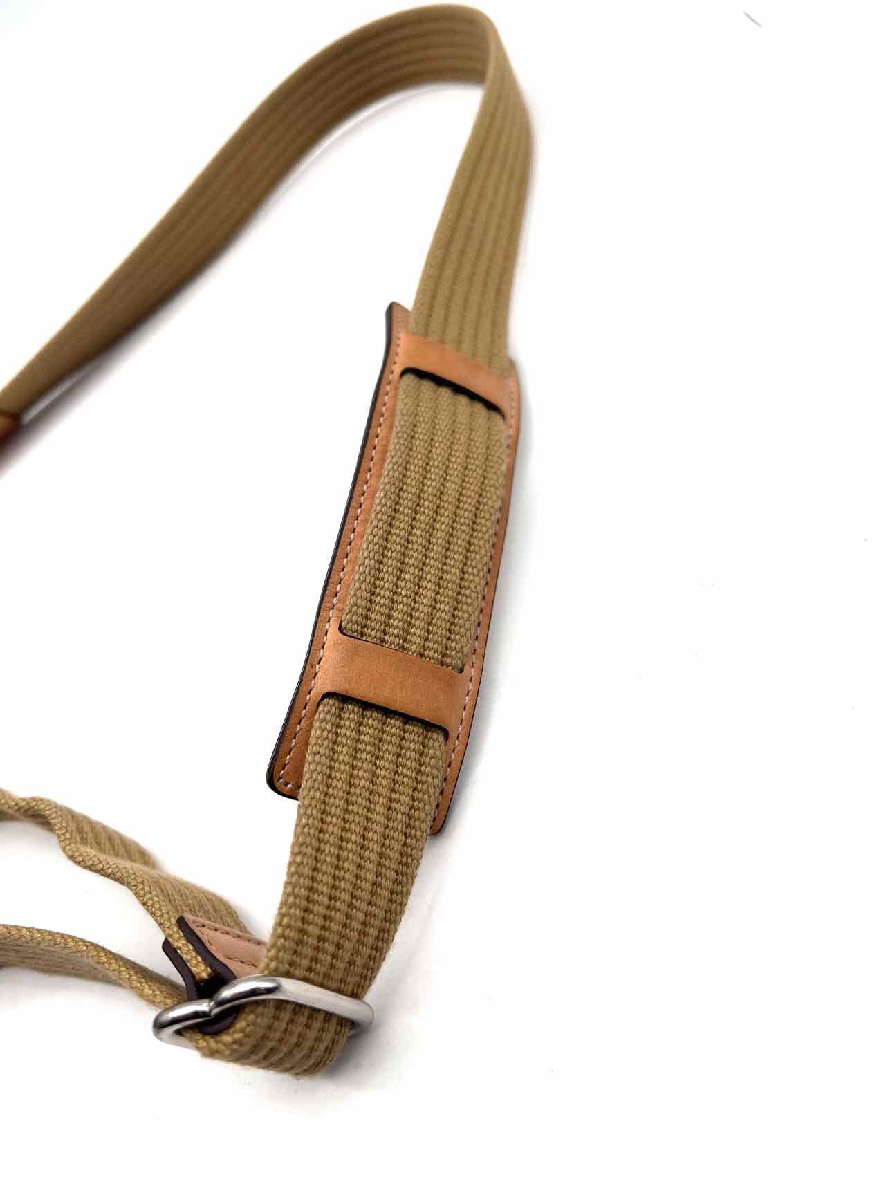 Coach Beige/Tan Signature Fabric/Leather Designer Crossbody - Image 10