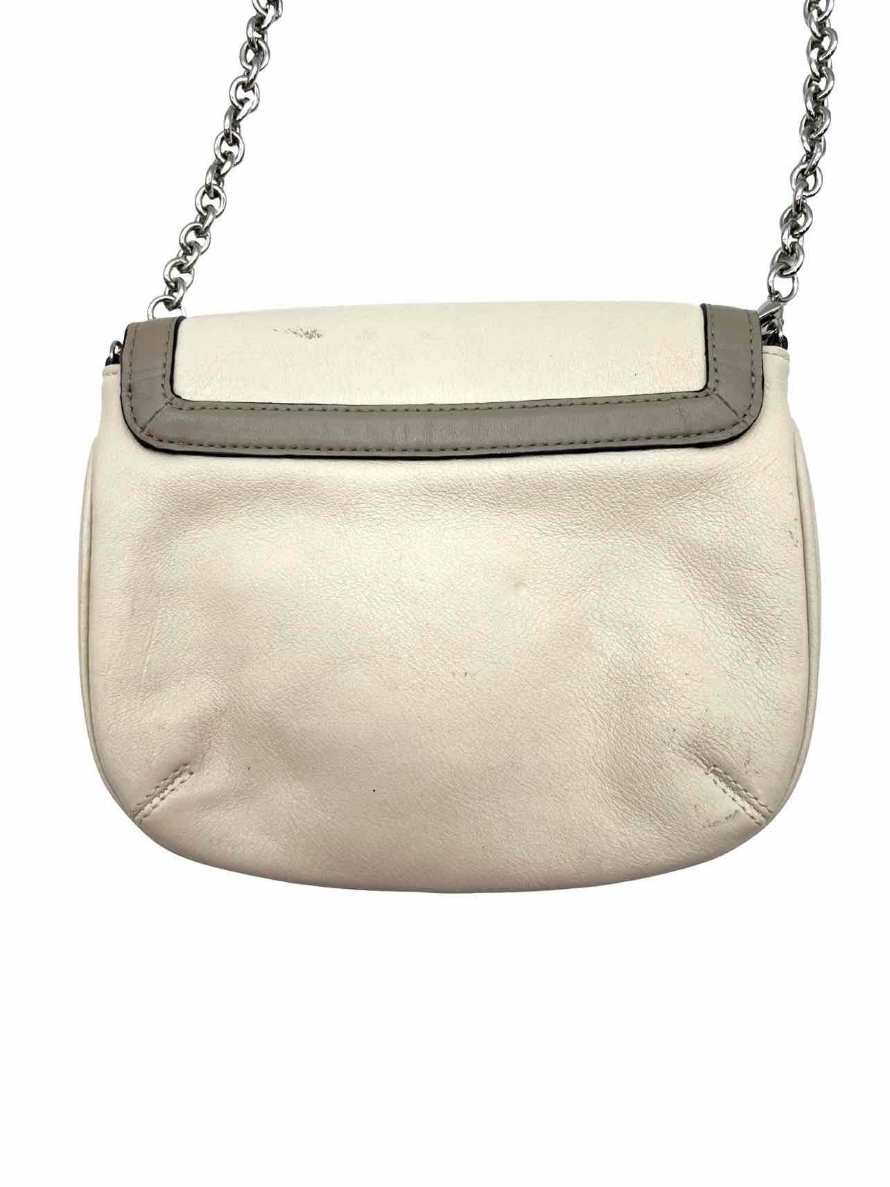 Coach Beige/Taupe Trim Leather Vintage Designer Crossbody - Image 3
