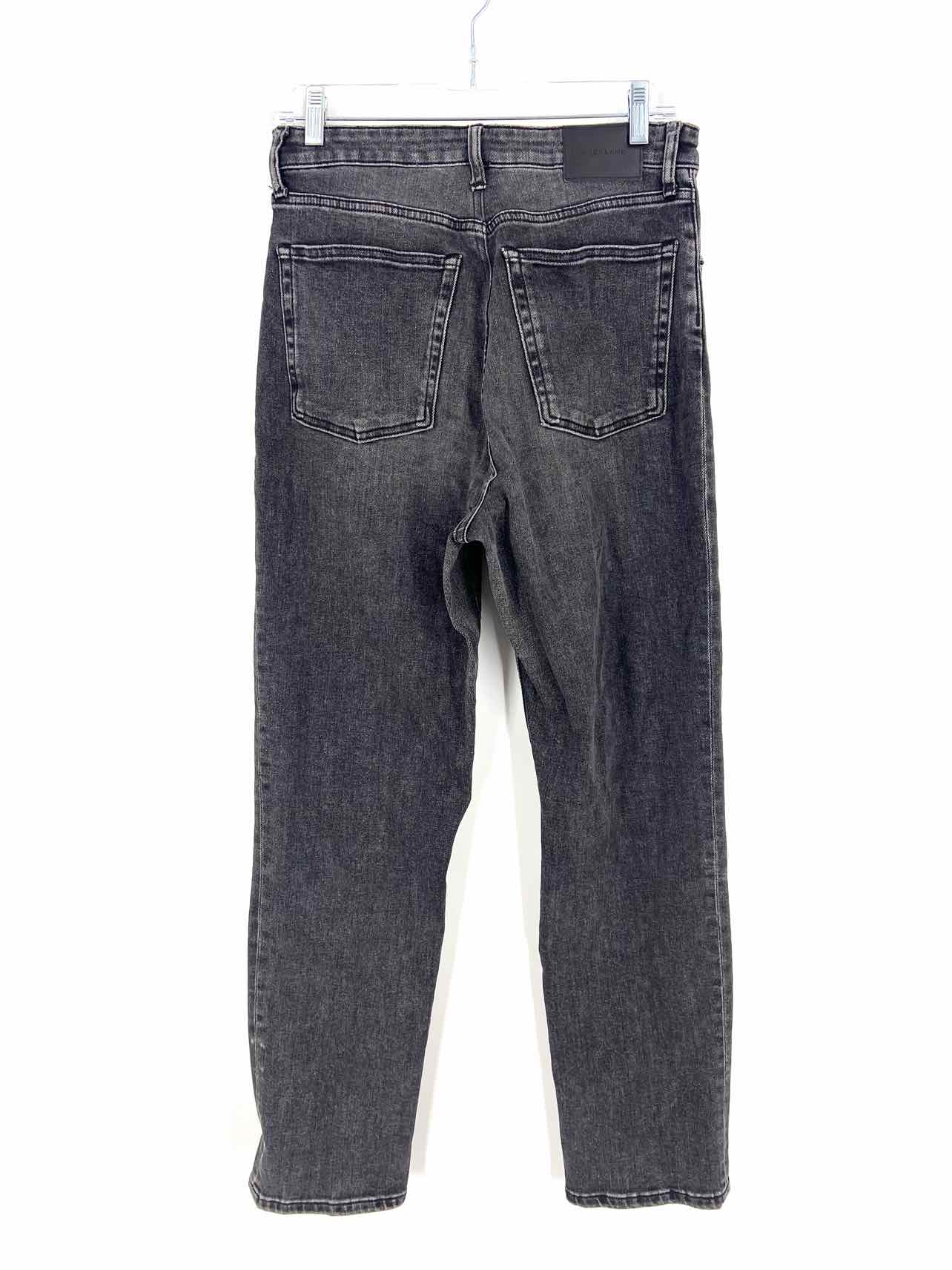 Everlane Size 30=10 Charcoal Straight Leg Denim Premium Denim Jeans - Image 3