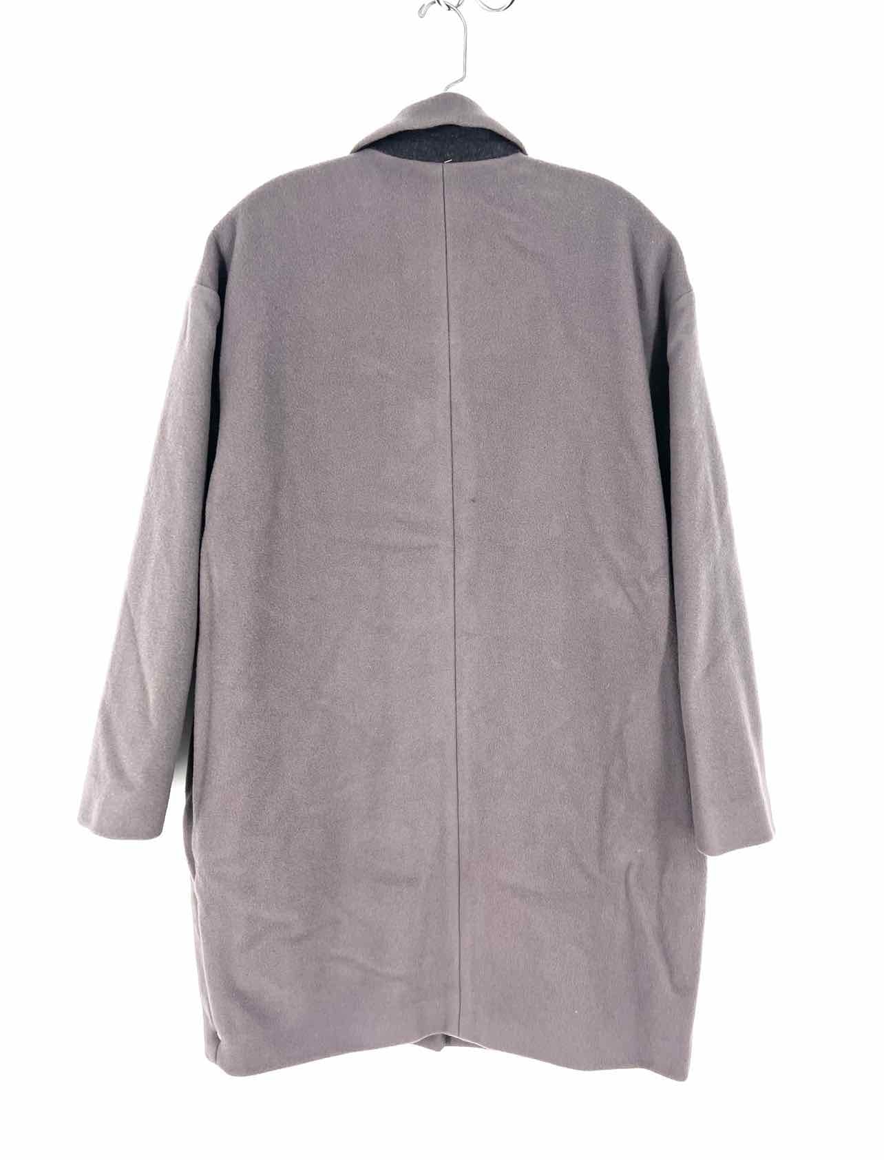 Everlane Size XL Gray Wool/Nylon Coats Coat - Image 3