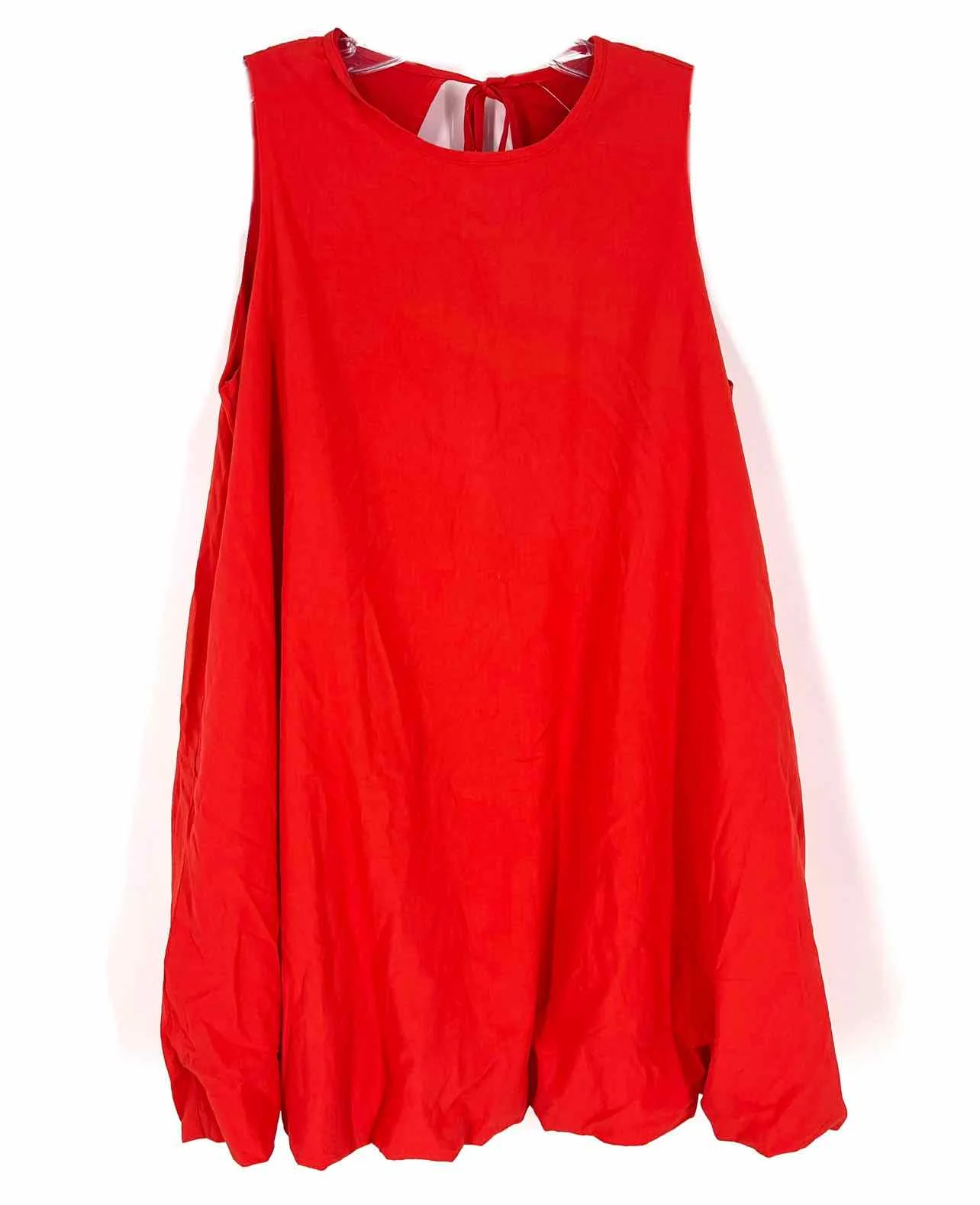 Fashion Clothing Size M Orange Solid Bubble NEW Dresses Dress