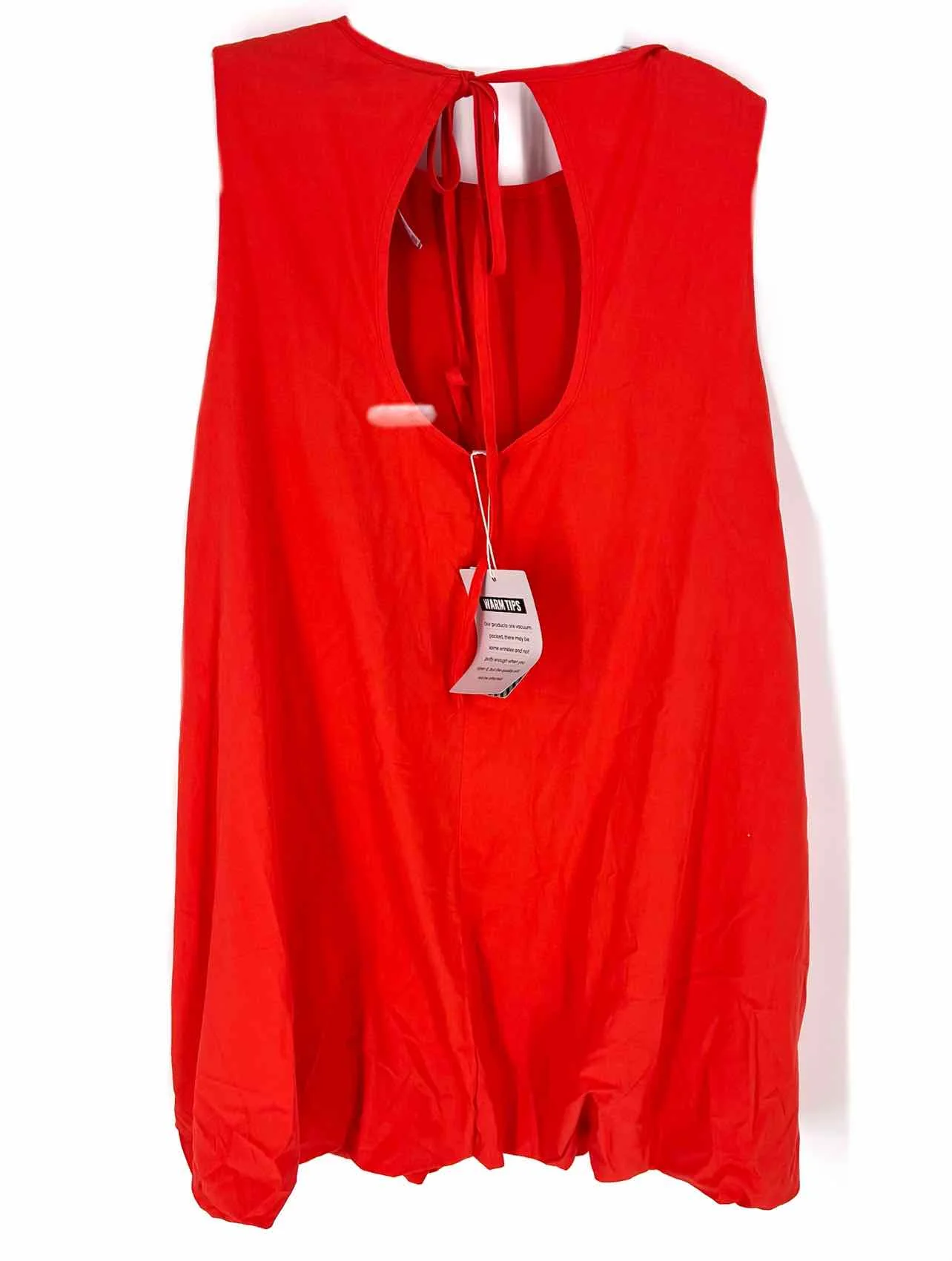 Fashion Clothing Size M Orange Solid Bubble NEW Dresses Dress - Image 2