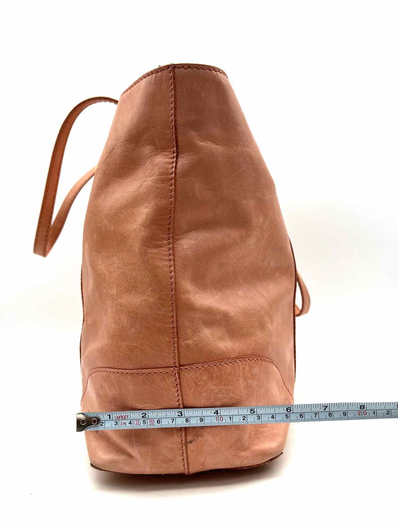 Frye Coral Leather AS IS Designer Tote - Image 8