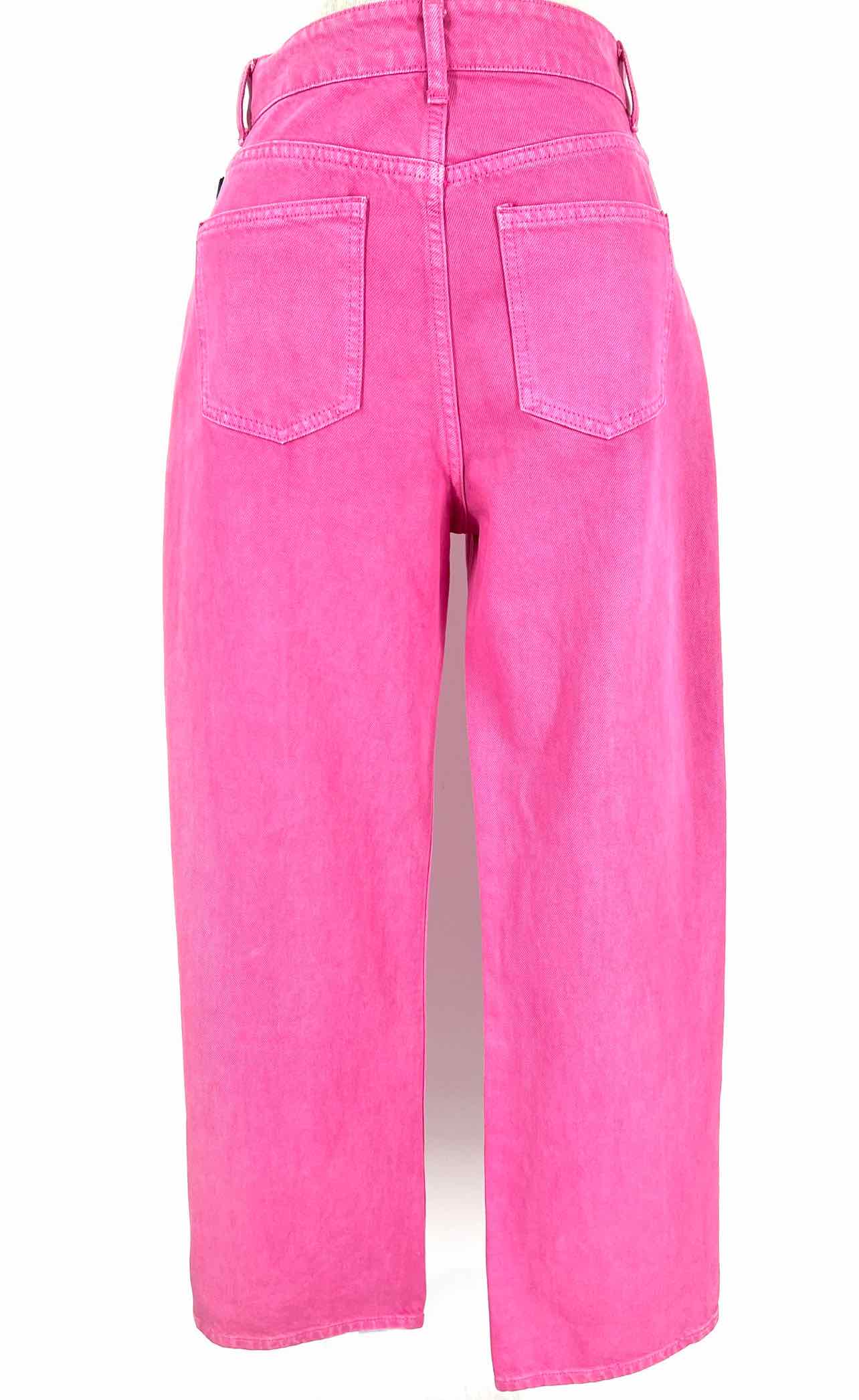 Grey Lab Size S Pink Denim Wide Leg Jeans Jeans - Image 2