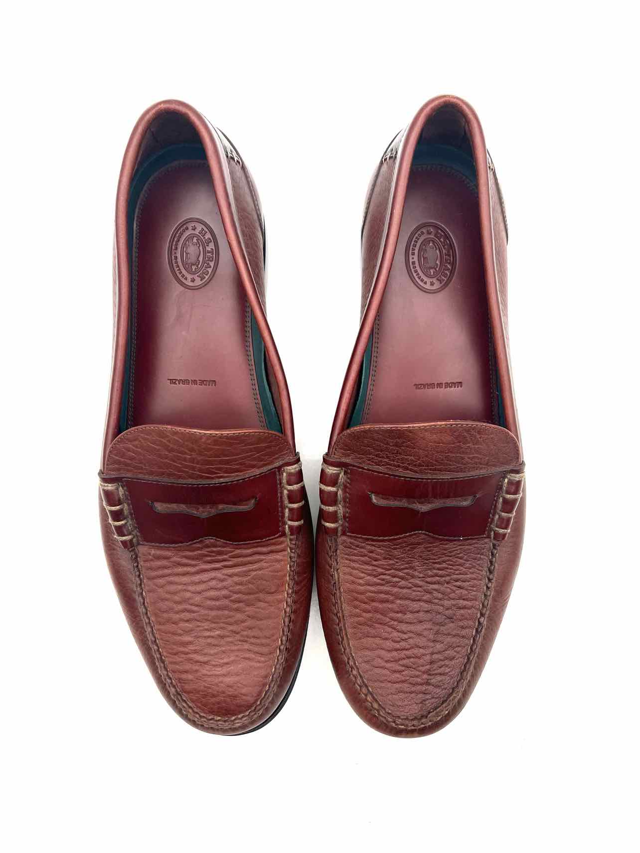 H.S. Trask Size 14 Brown Leather AS IS Men's Loafers- Men's