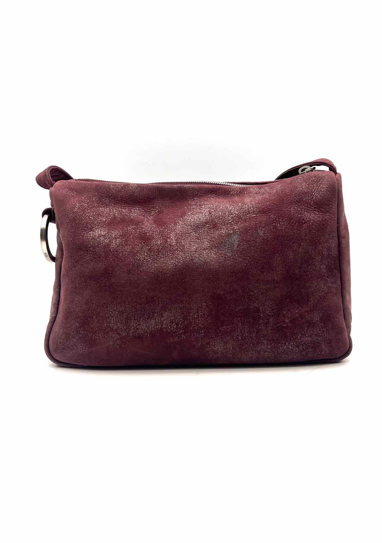 Hobo International Plum/Silver Metallic Leather Purses Purse - Image 3