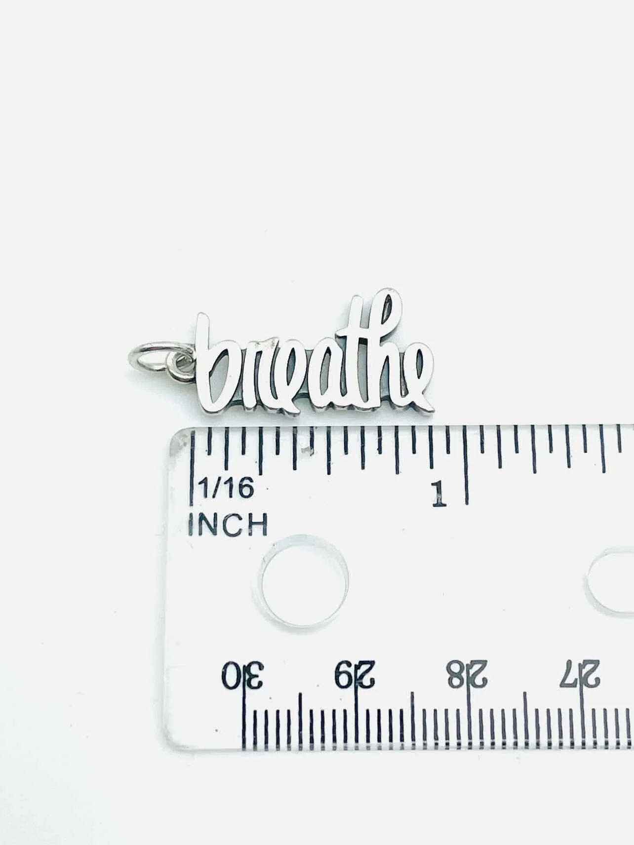 James Avery Silver Charm Word Sterling Silver Retired Jewelry Charm - Image 3