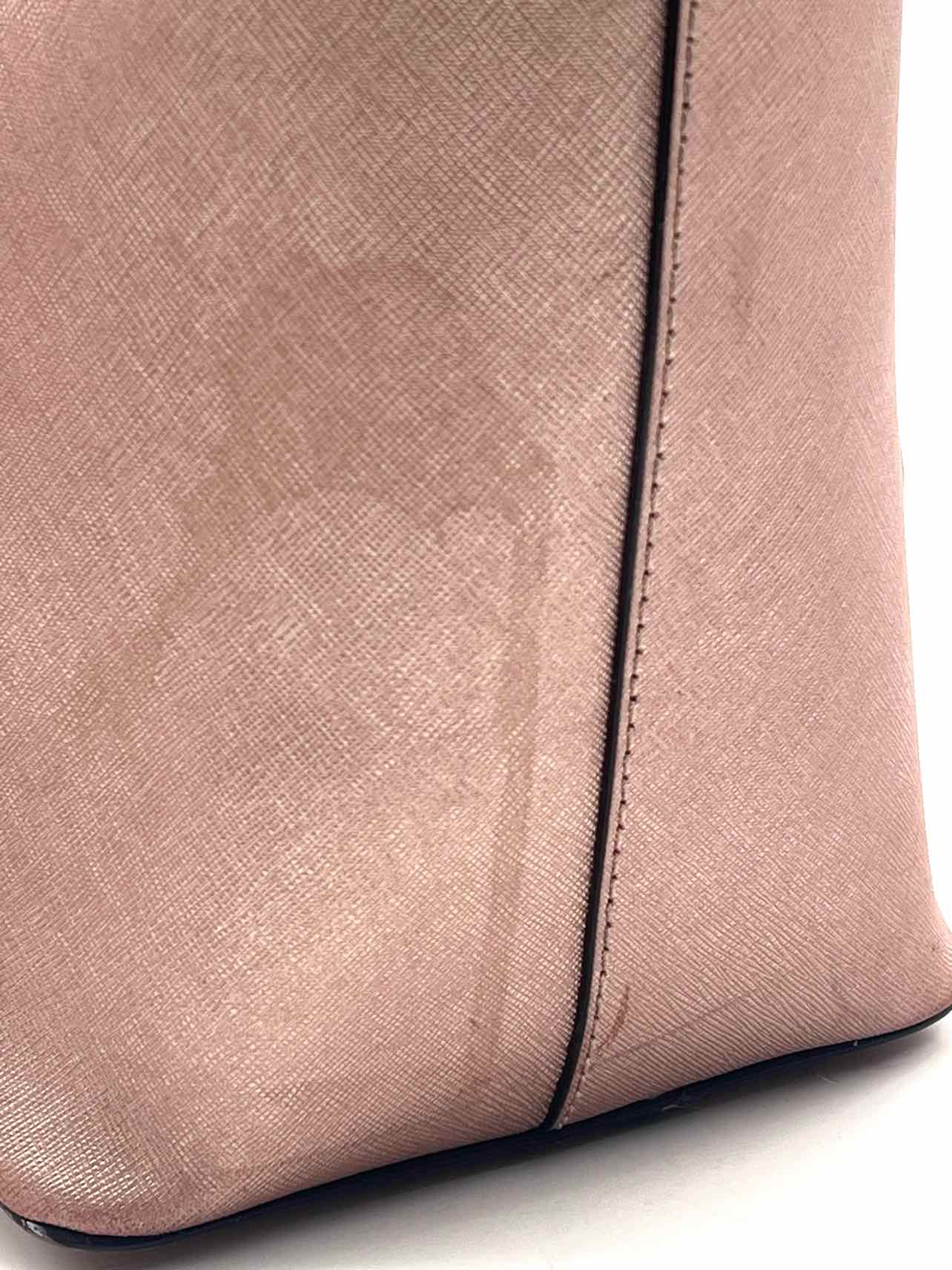 Kate Spade Size Rose Gold Saffiano Leather AS IS Designer Tote - Image 10