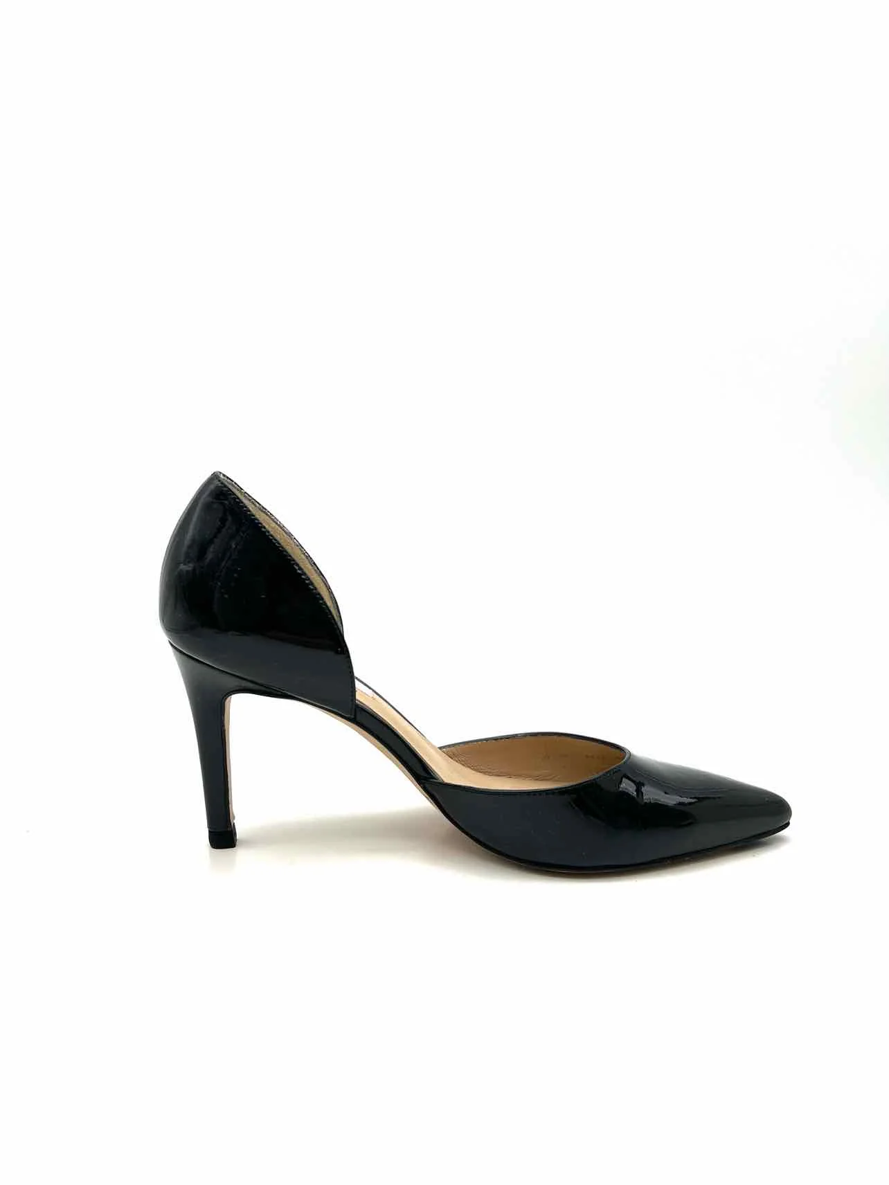 L.K. Bennett Size 7 Black Patent Leather W/ BOX!!! Designer Pumps - Image 6