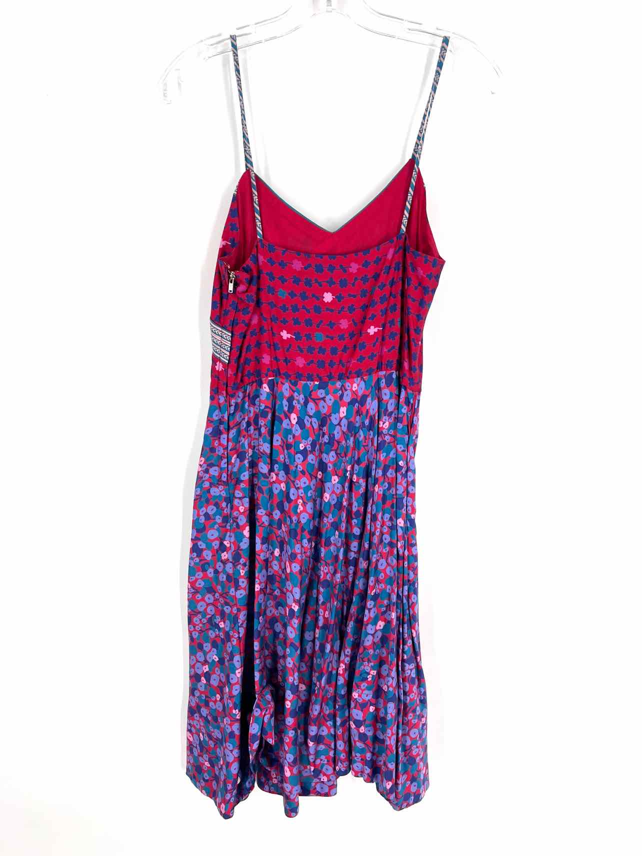Marc Jacobs Size 2 Rd/Bl/Pk Floral Designer Dress - Image 3