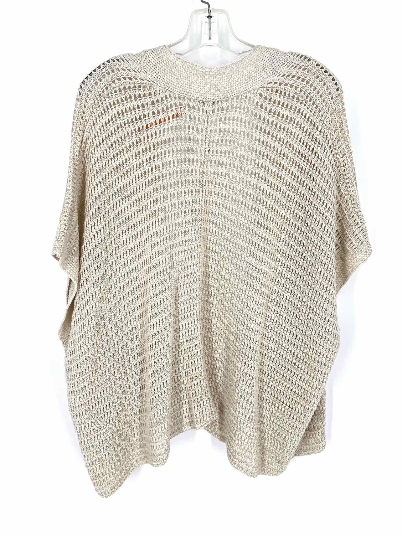 Max Studio Size L Beige Solid Knit NEW Designer Cardigan - Image 2