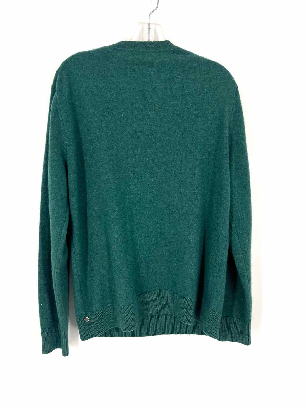 Patrick James Size M Teal Knit Cashmere NEW Men's Sweater- Men's - Image 4