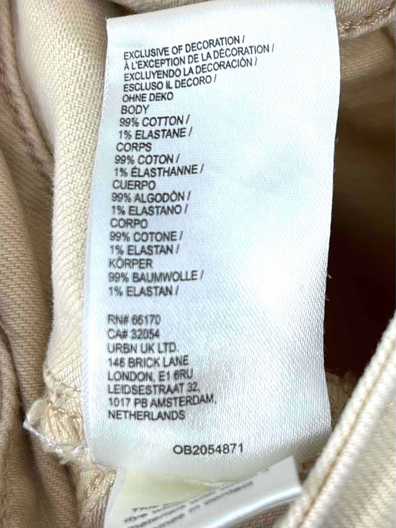 Pilcro Size 29=8 Khaki Denim Premium Denim Jeans - Image 4