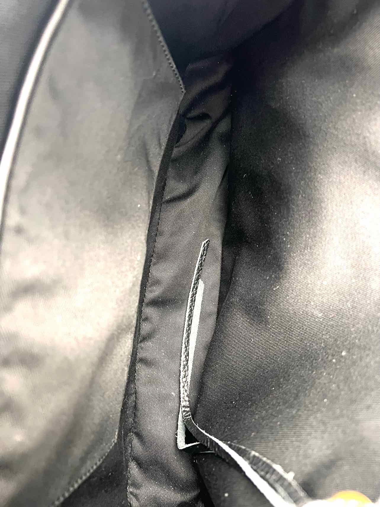 Rebecca Minkoff Black/Gold Embellished Leather Designer Tote - Image 8