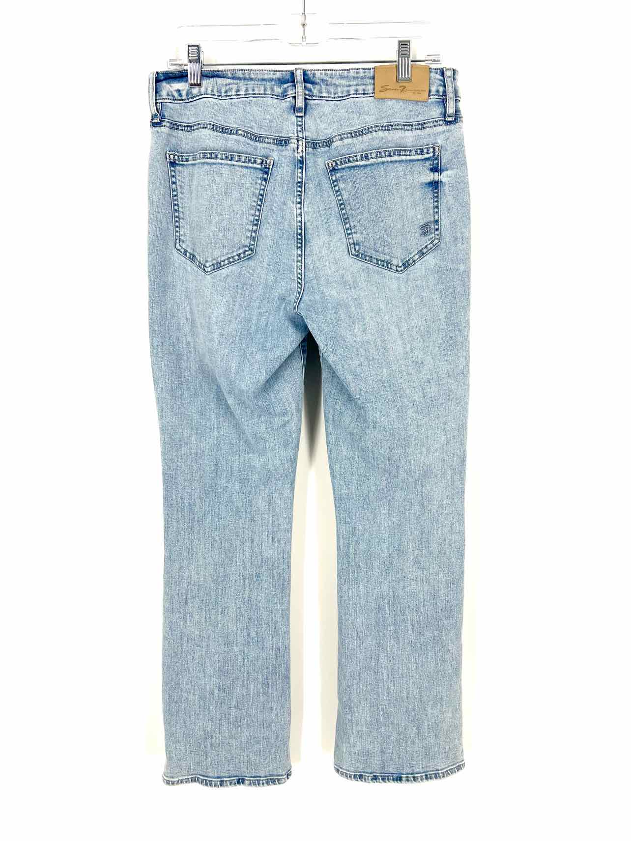 Seven7 Size 8 Lt Denim Jeans Jeans - Image 2