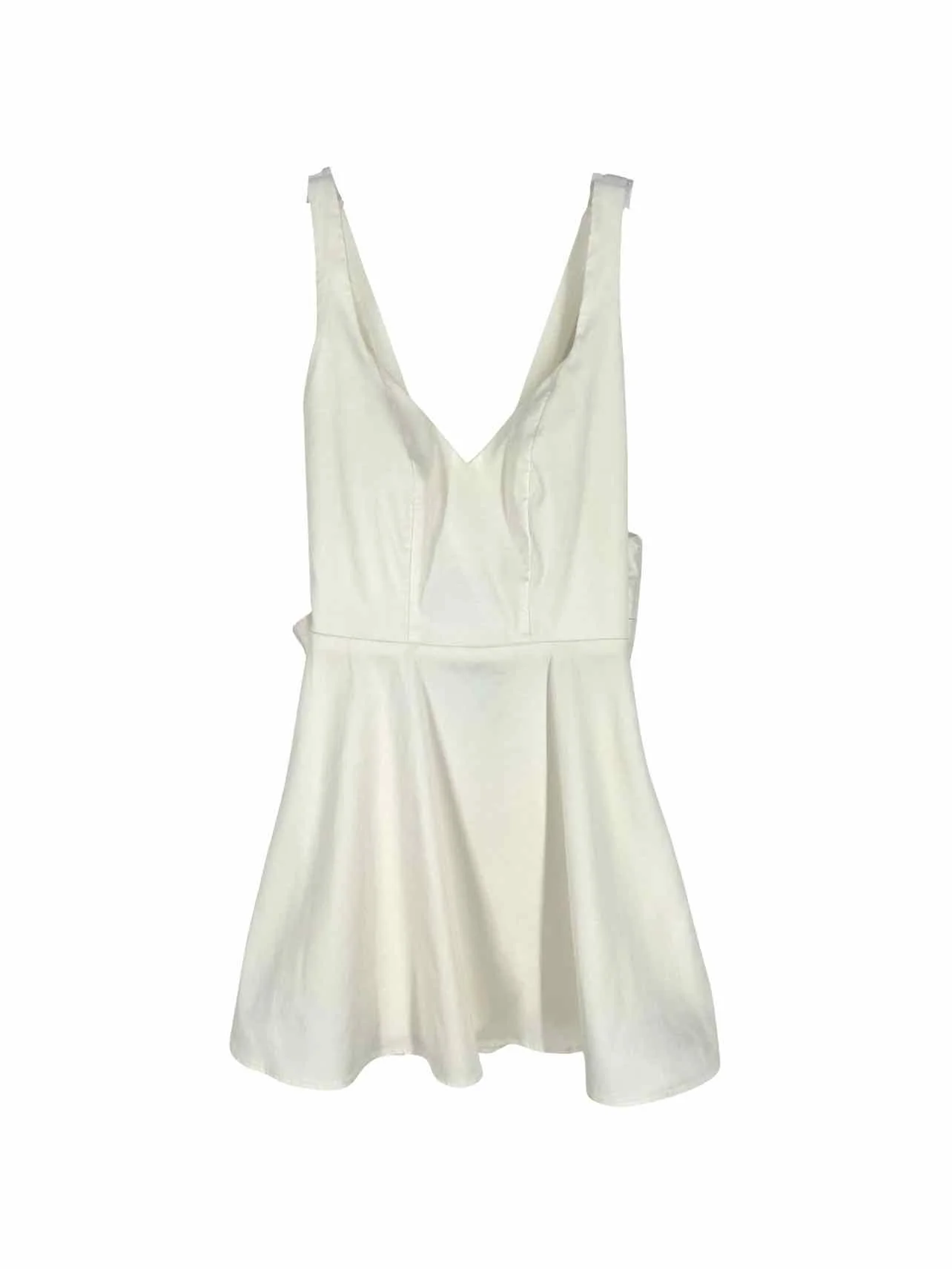 Show Me Your Mumu Size XS Cream Bow(s) Designer Dress