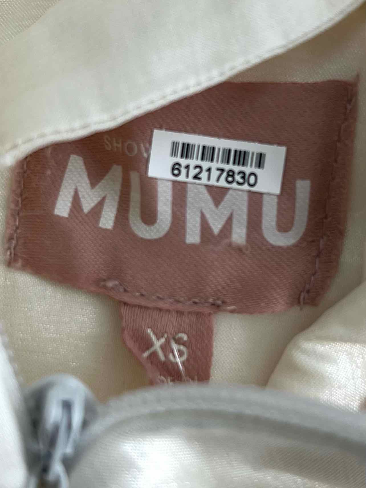 Show Me Your Mumu Size XS Cream Bow(s) Designer Dress - Image 3
