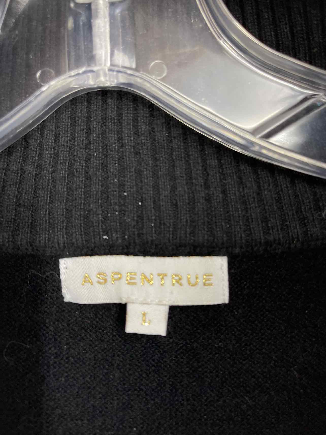 Size L Black Cashmere Knit Designer Vest - Image 5