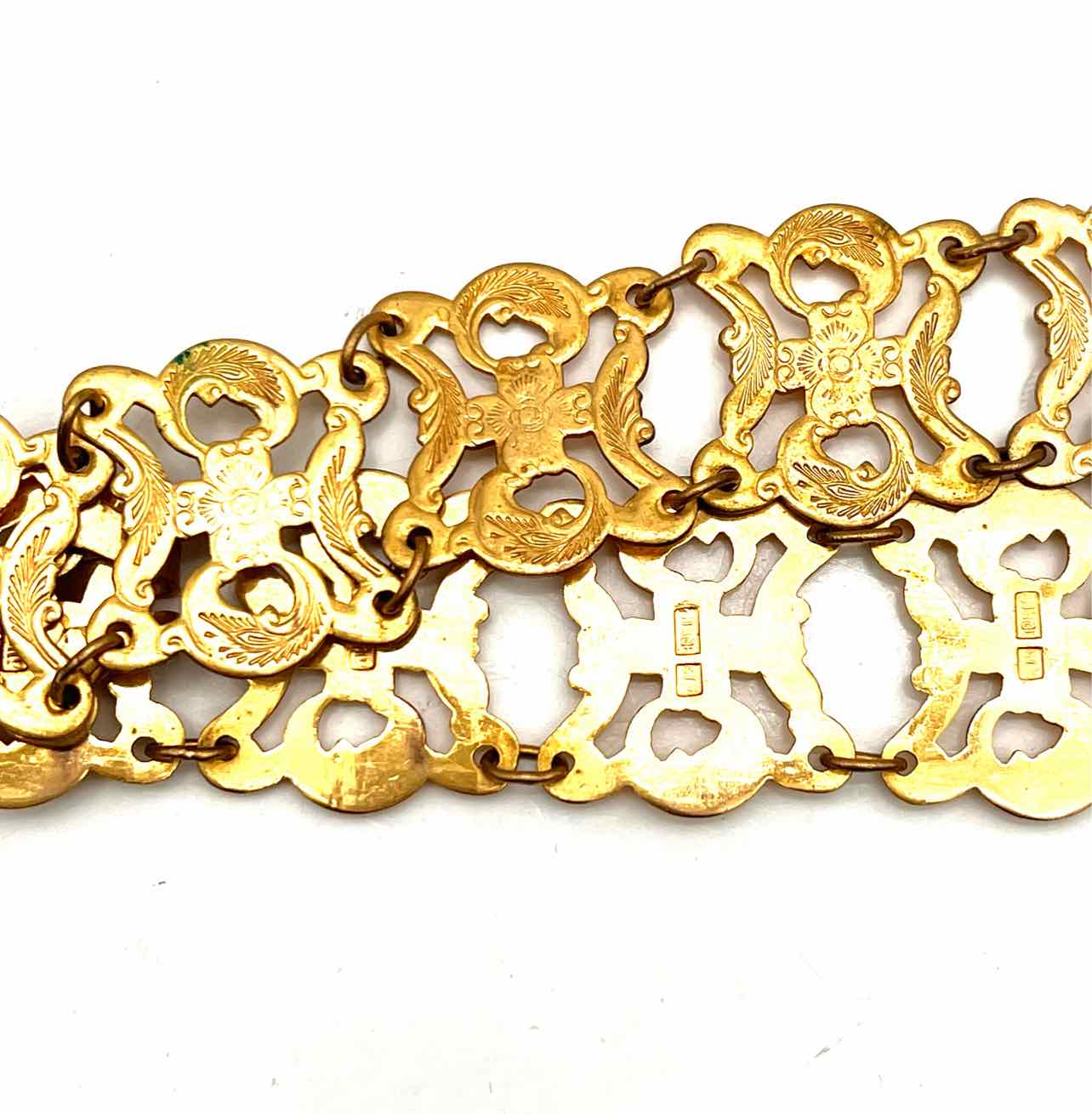 Size M ? Gold Link Metal Belt Belt - Image 6