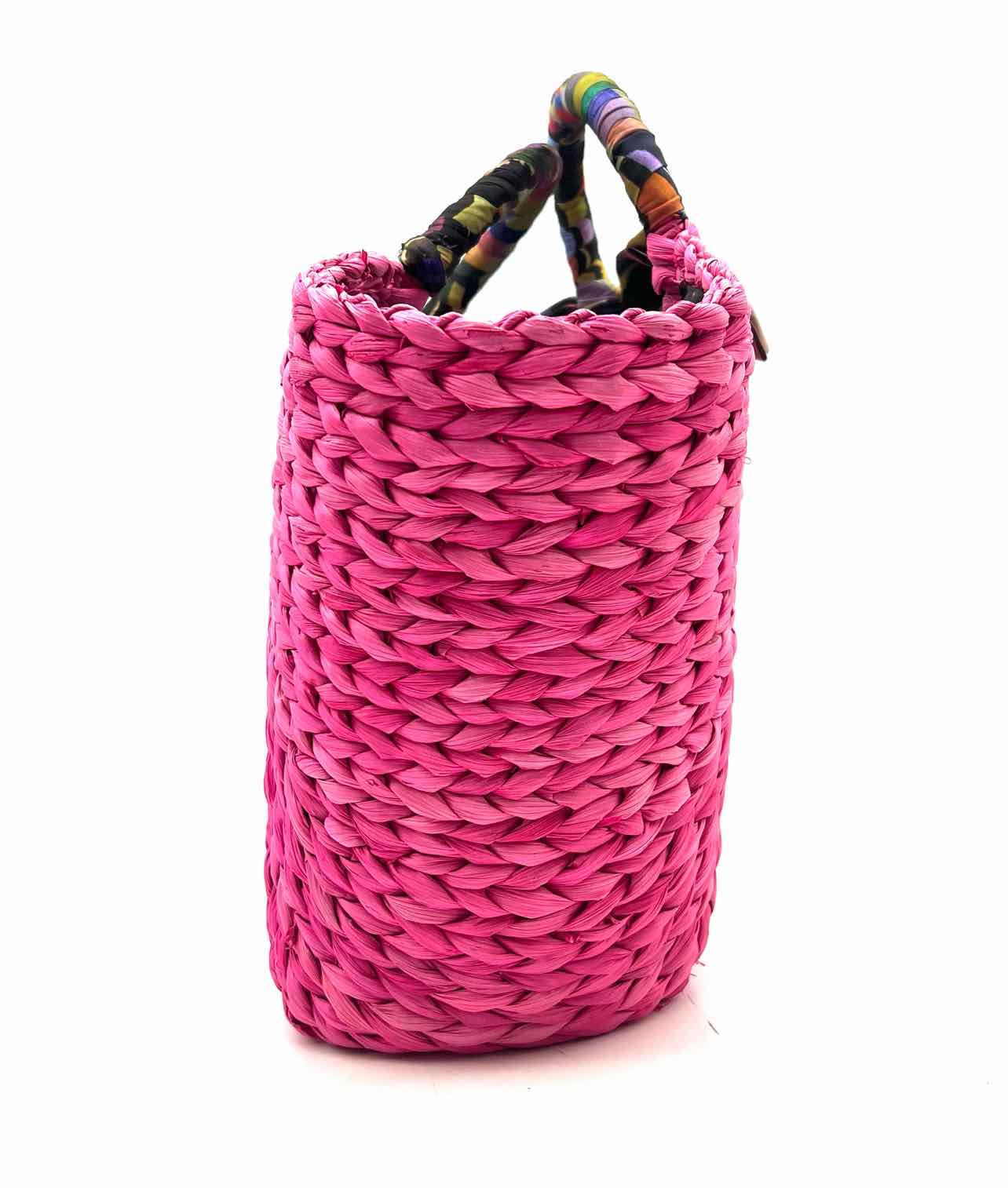 Ted Baker Pink/Multi Bow Wicker Designer Tote - Image 3