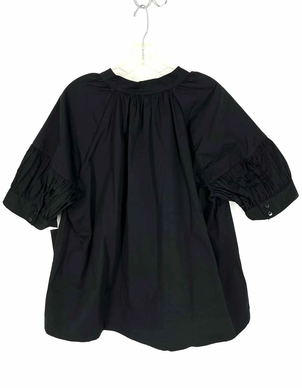 Tuckernuck Size XXL Black Stitched Puff Sleeve NEW PLUS Top-Short Sleeve - Image 2