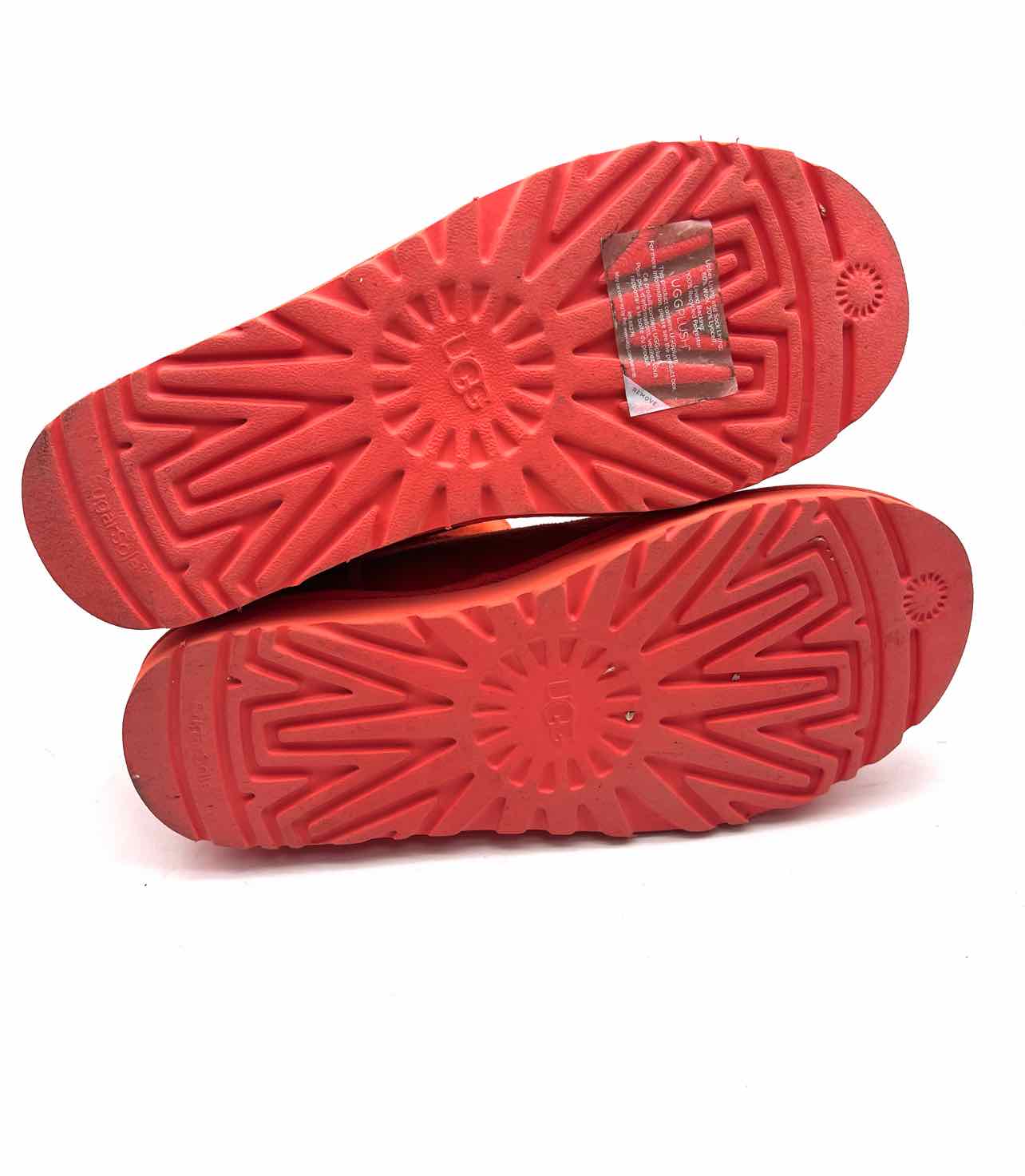 UGG Size 9 Orange Suede AS IS Designer Ankle Boots - Image 7