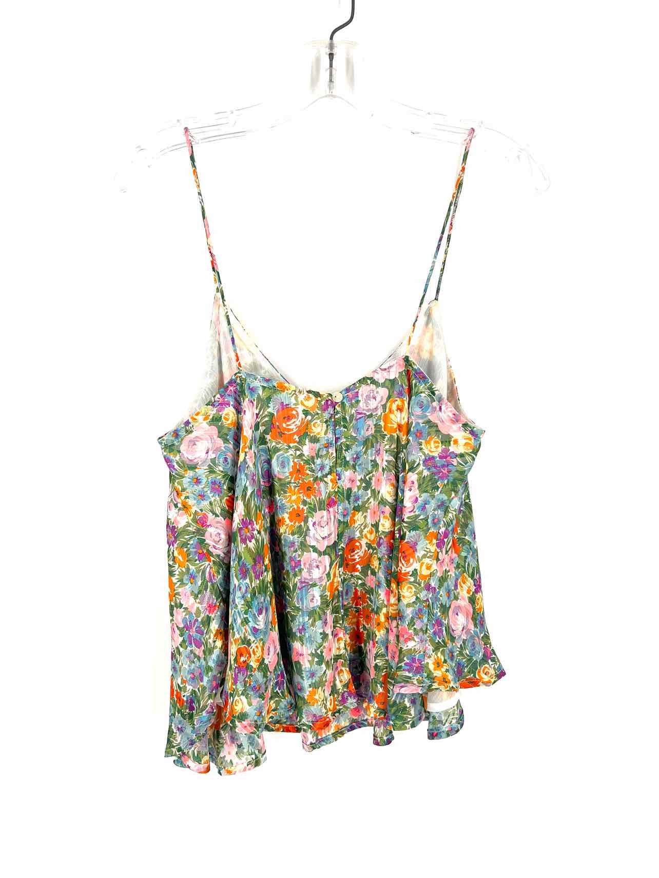 Umgee Size S Green/Multi Floral Tops Top-Sleeveless - Image 2
